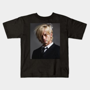 Realistic Sanji Kids T-Shirt